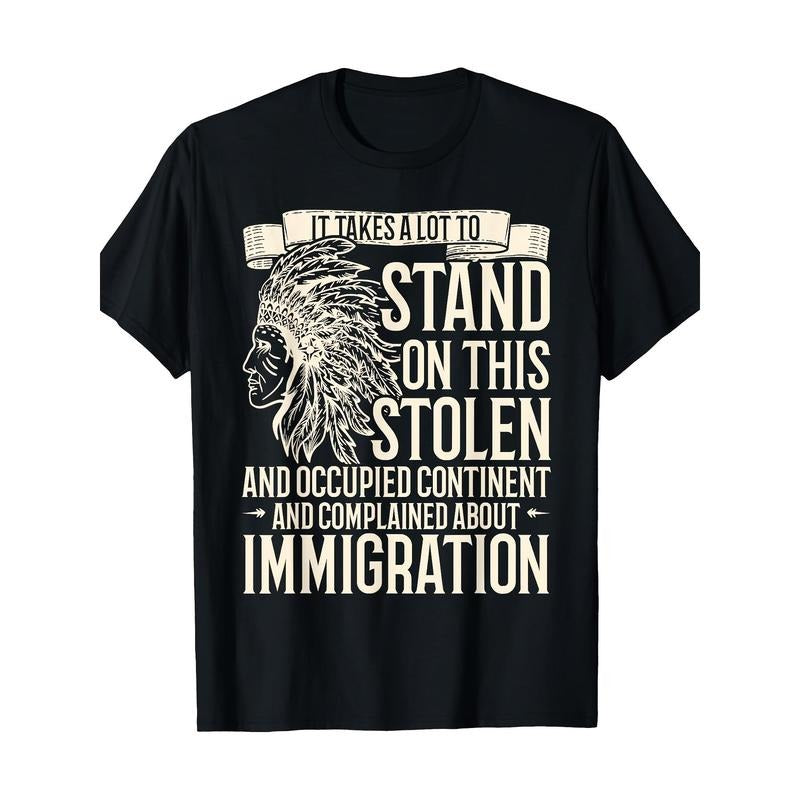 Native American Heritage Day 100% Black Bold Letter - Adult & Kids T-Shirts, Sweatshirts & Hoodies apparel design preview 1