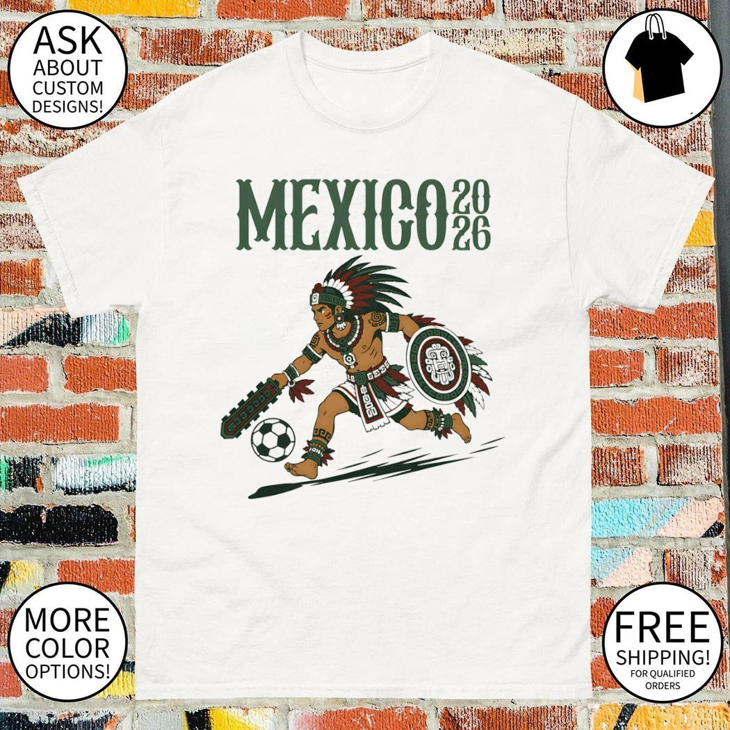 Native Mexico Soccer El Tri World Cup 2026 - Adult & Kids T-Shirts, Sweatshirts & Hoodies apparel design preview 1