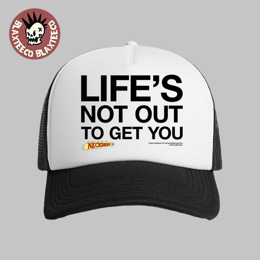 Neck Deep LNOTGY 10 Year Merch Collection Trucker Hat - Adult & Kids T-Shirts, Sweatshirts & Hoodies apparel design preview 1