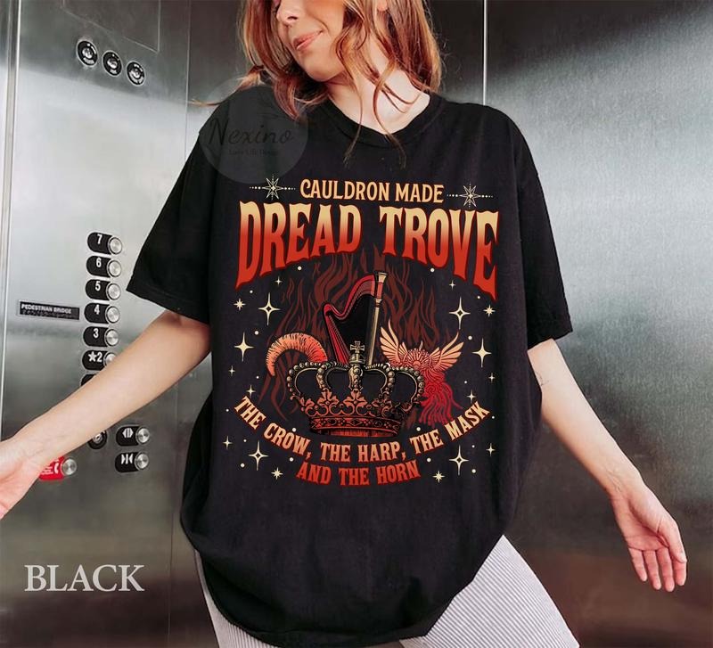 Nesta Archeron ACOTAR Cauldron Blessed Lady Death - Adult & Kids T-Shirts, Sweatshirts & Hoodies apparel design preview 1