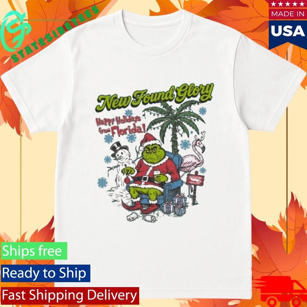 New Found Glory Happy Holidays From Florida - Adult & Kids T-Shirts, Sweatshirts & Hoodies apparel design preview 1