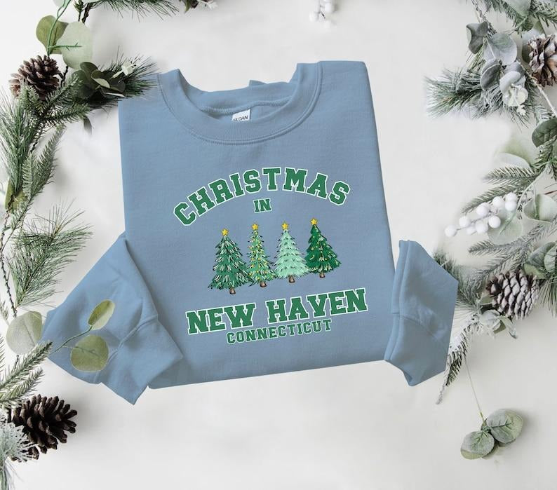 New Haven Connecticut State Personalized City Name - Adult & Kids T-Shirts, Sweatshirts & Hoodies apparel design preview 1