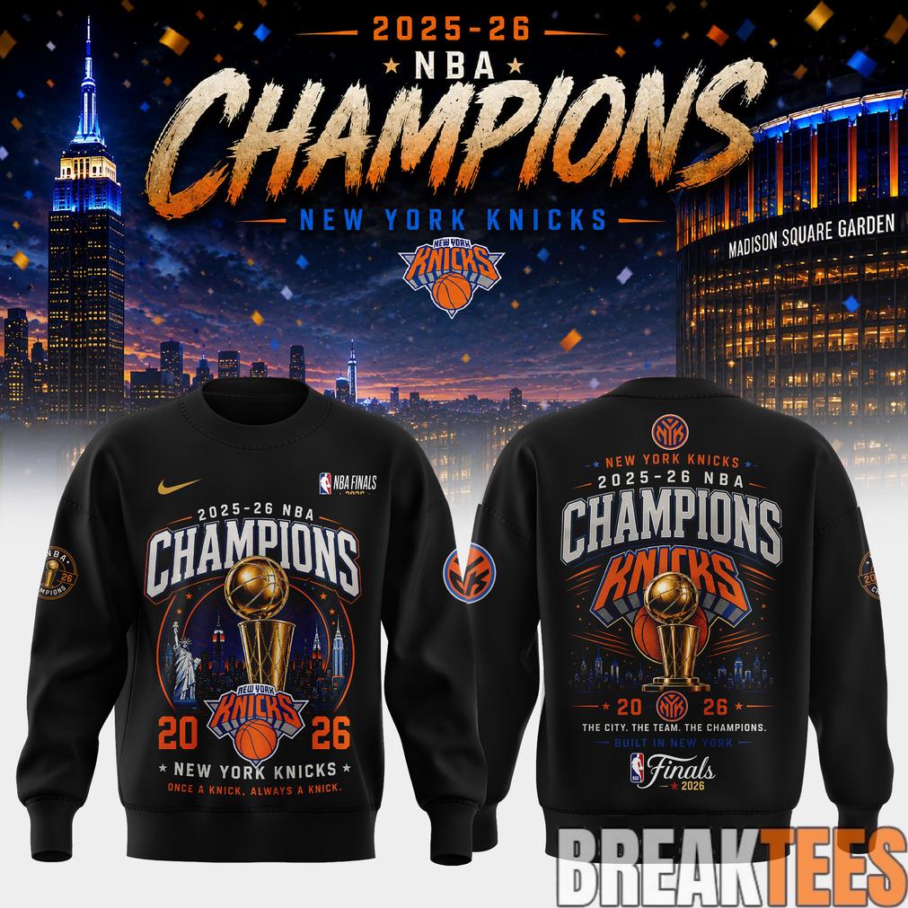 New York Knick 2026 NBA Champions - Adult & Kids T-Shirts, Sweatshirts & Hoodies apparel design preview 1