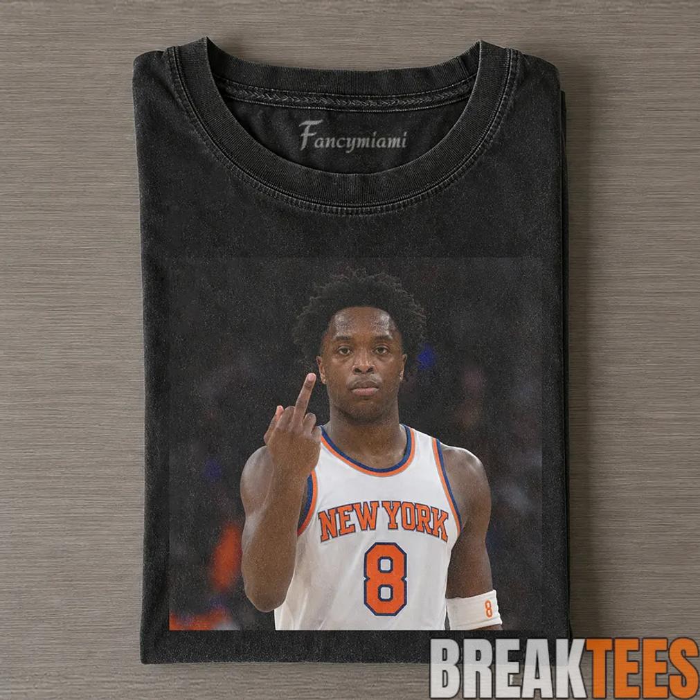 New York Knick 2026 NBA Finals OG Anunoby Middle - Adult & Kids T-Shirts, Sweatshirts & Hoodies apparel design preview 1