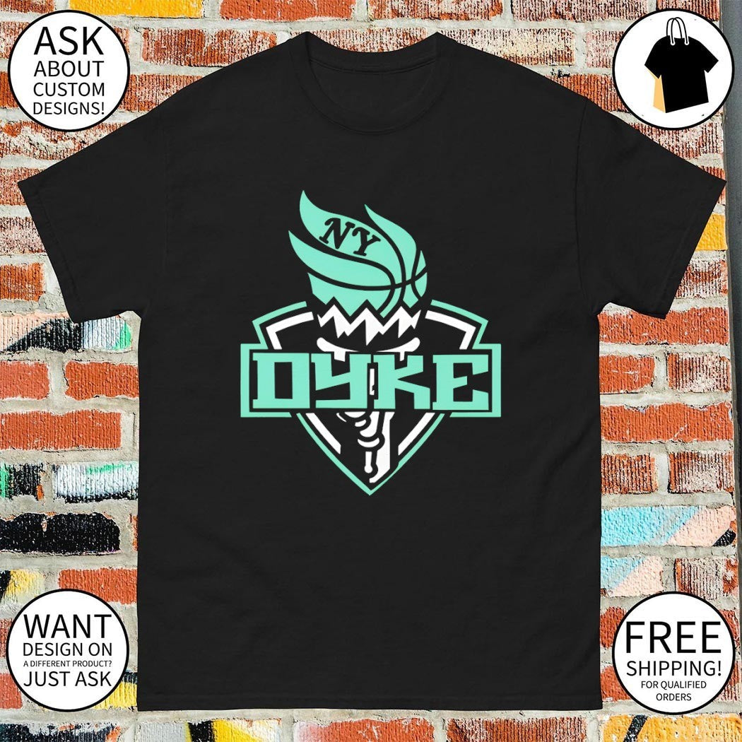 New York Liberty WNBA Basketball Dyke logo - Adult & Kids T-Shirts, Sweatshirts & Hoodies apparel design preview 1