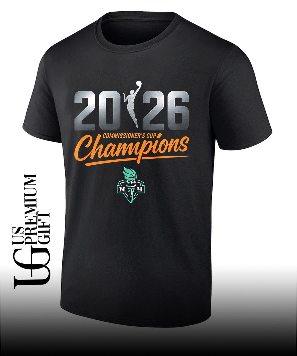 New York Liberty WNBA Commissioners Cup Champions - Adult & Kids T-Shirts, Sweatshirts & Hoodies apparel design preview 1