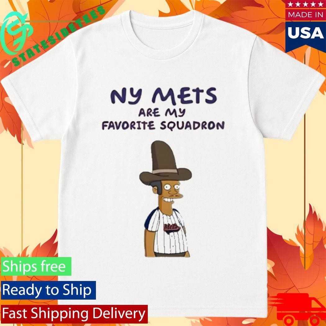 New York Mets Are My Favorite Squadron - Adult & Kids T-Shirts, Sweatshirts & Hoodies apparel design preview 1