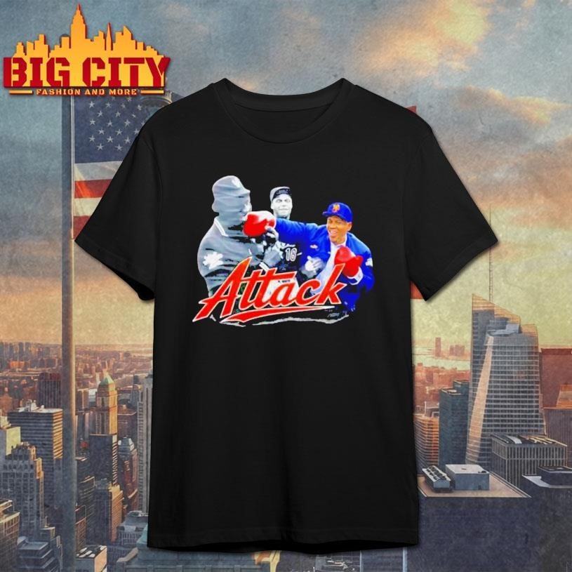 New York Mets Attack graphic - Adult & Kids T-Shirts, Sweatshirts & Hoodies apparel design preview 1