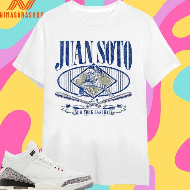 New York Mets Baseball Juan Soto Diamond Standouts - Adult & Kids T-Shirts, Sweatshirts & Hoodies apparel design preview 1