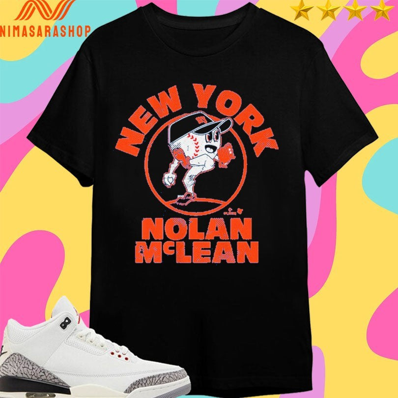 New York Mets Nolan Mclean Baseball Buddies - Adult & Kids T-Shirts, Sweatshirts & Hoodies apparel design preview 1