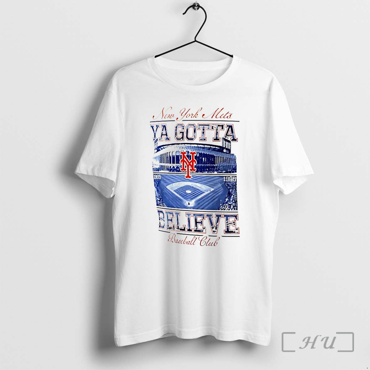 New York Mets Ya Gotta Believe Baseball Club Sweater - Adult & Kids T-Shirts, Sweatshirts & Hoodies apparel design preview 1