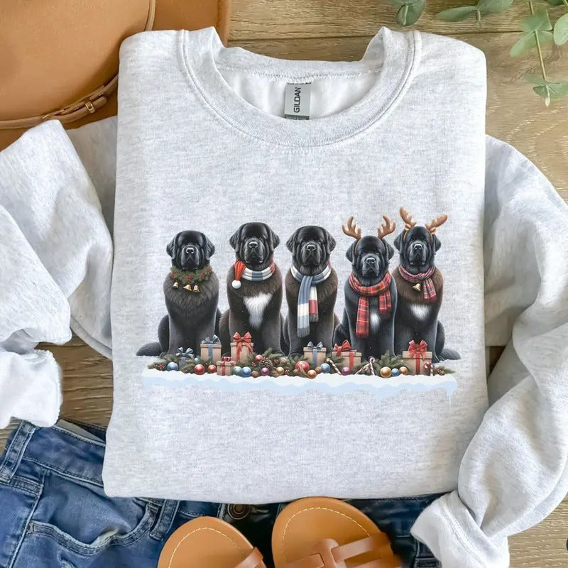 Newfoundland Newfie Dog Person People Mama Ugly Hers - Adult & Kids T-Shirts, Sweatshirts & Hoodies apparel design preview 1