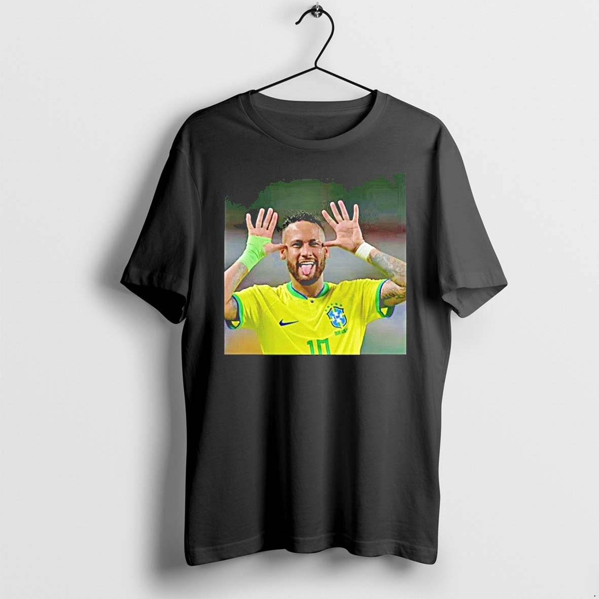 Neymar Funny Celebration Brazil National Team Sweater - Adult & Kids T-Shirts, Sweatshirts & Hoodies apparel design preview 1