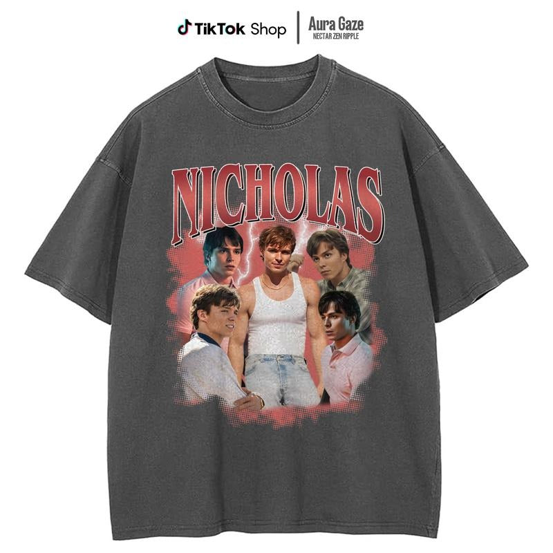 Nicholas Alenxander Chavez Comfort Colors Tops Y2K - Adult & Kids T-Shirts, Sweatshirts & Hoodies apparel design preview 1