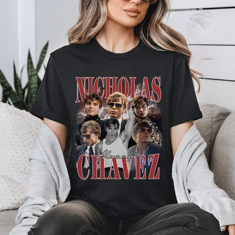 Nicholas Chavez Alexander Retro Menendez Brothers - Adult & Kids T-Shirts, Sweatshirts & Hoodies apparel design preview 1