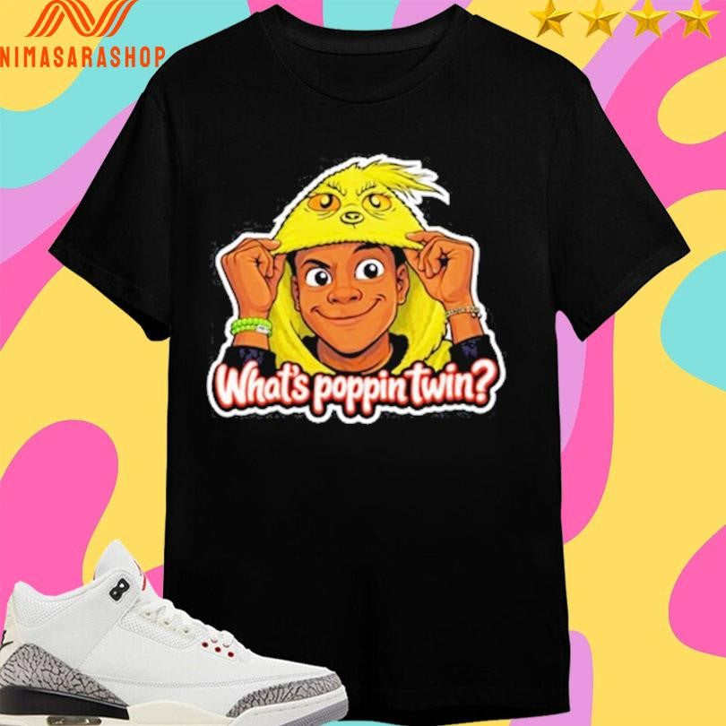 Nick Darnell What’s Poppin Twin - Adult & Kids T-Shirts, Sweatshirts & Hoodies apparel design preview 1