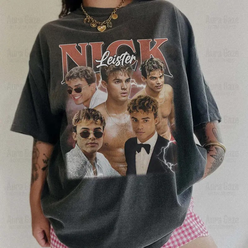 Nick Leister Comfort Colors Fan My Fault London Movie - Adult & Kids T-Shirts, Sweatshirts & Hoodies apparel design preview 1