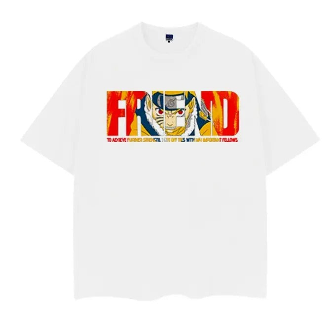 Ninja "Fighting Spirit" Vintage Anime 100% Cotton - Adult & Kids T-Shirts, Sweatshirts & Hoodies apparel design preview 1