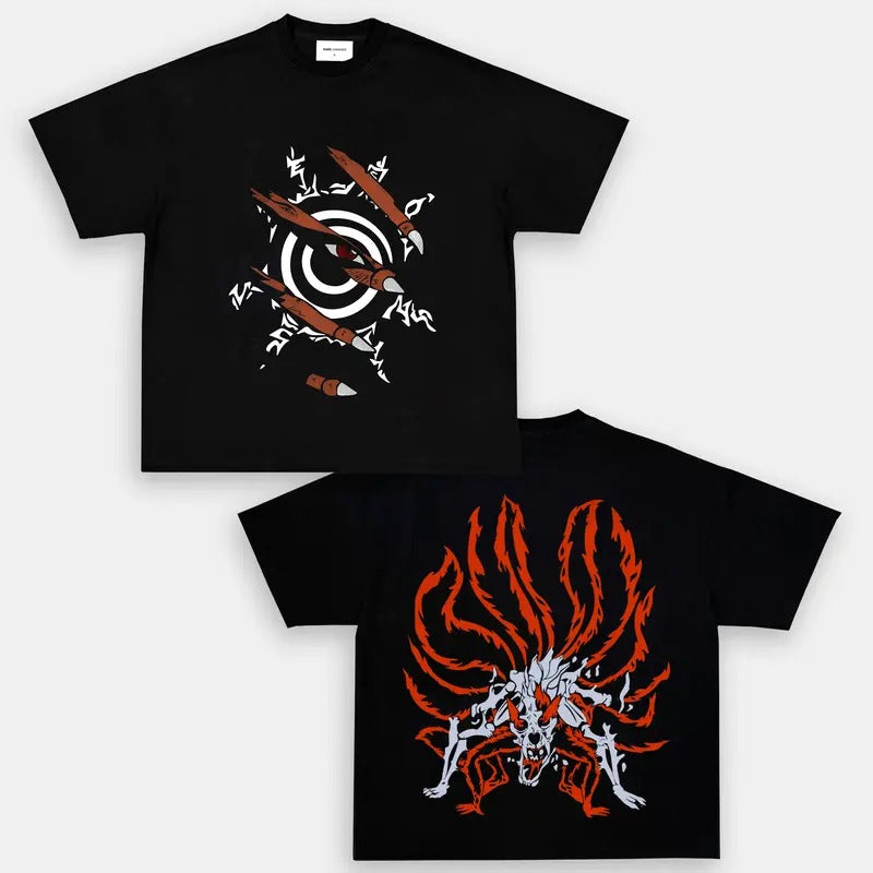 Ninja Kurama Anime Lovers Manga Japanese Harajuku - Adult & Kids T-Shirts, Sweatshirts & Hoodies apparel design preview 1