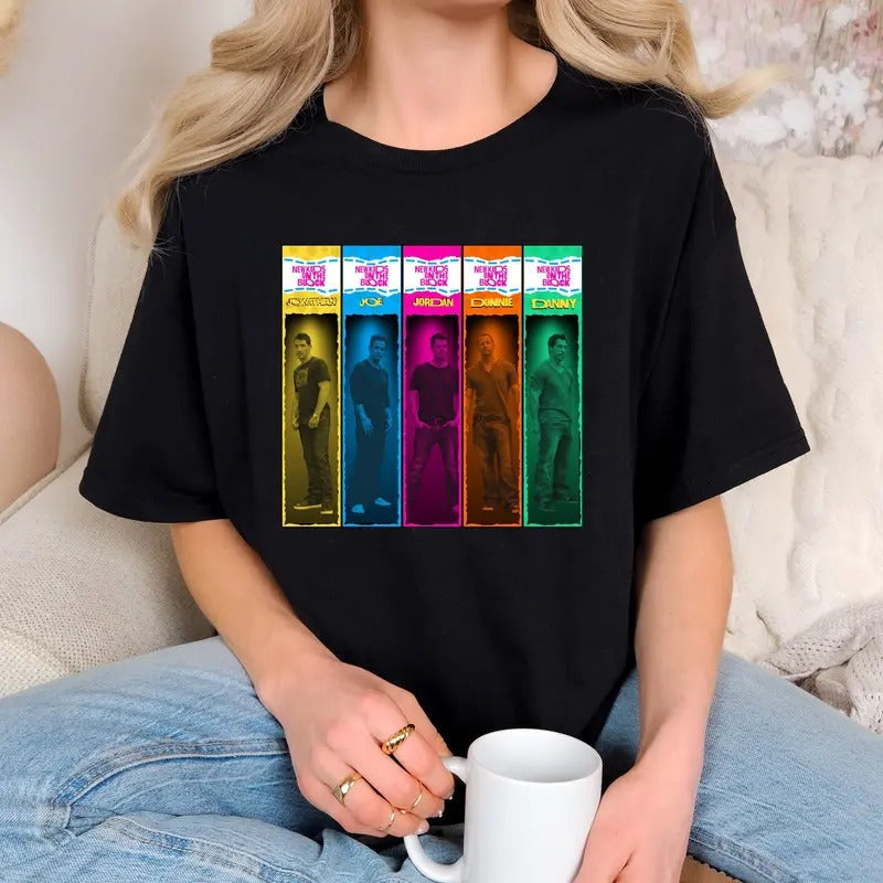 Nkotb Magic Summer 2024 Next Level New Block Vintage - Adult & Kids T-Shirts, Sweatshirts & Hoodies apparel design preview 1