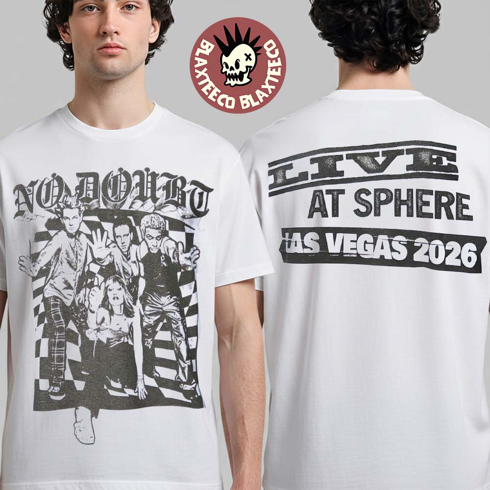 No Doubt Live At Sphere Las Vegas 2026 Concert Merch - Adult & Kids T-Shirts, Sweatshirts & Hoodies apparel design preview 1