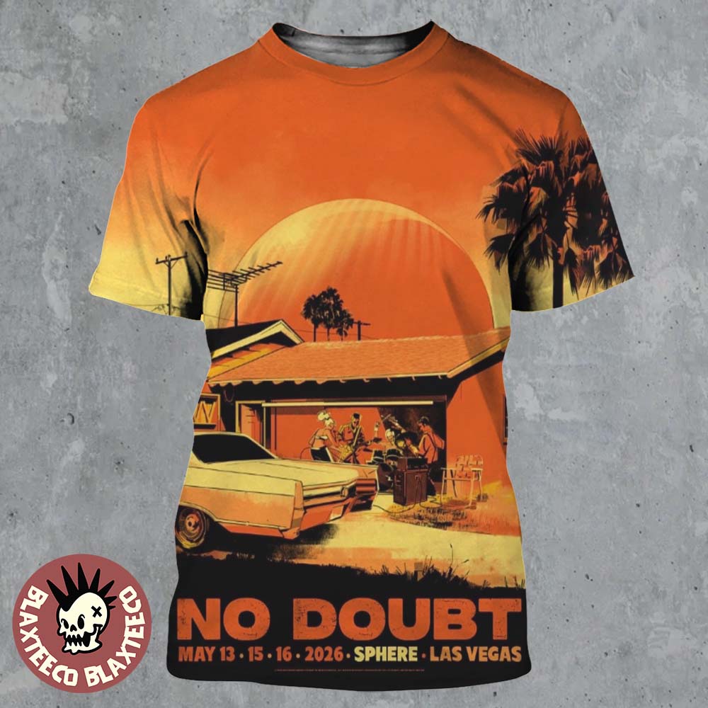 No Doubt Live At Sphere Las Vegas 2026 Weekend 2 Gig - Adult & Kids T-Shirts, Sweatshirts & Hoodies apparel design preview 1