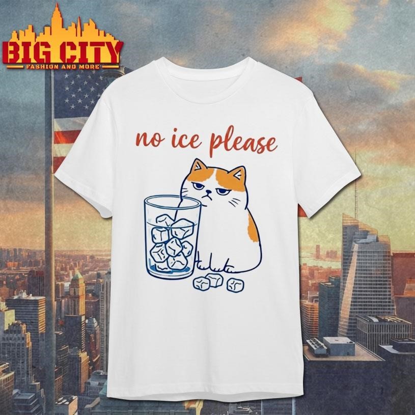 No Ice Please Cat - Adult & Kids T-Shirts, Sweatshirts & Hoodies apparel design preview 1