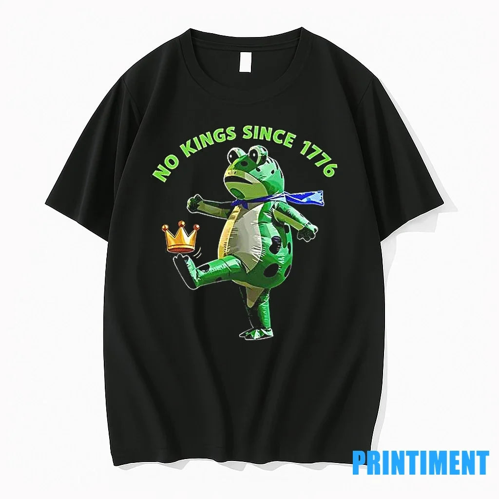 No Kings Since 1776 Portland Frog Protest Resist - Adult & Kids T-Shirts, Sweatshirts & Hoodies apparel design preview 1