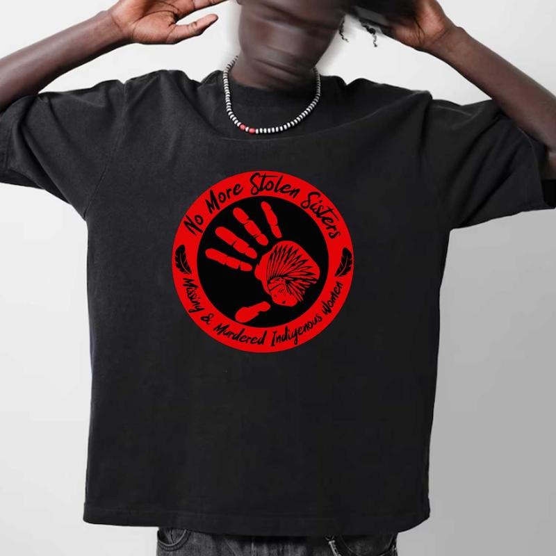 No More Stolen Sisters I Red My Murdered Missing - Adult & Kids T-Shirts, Sweatshirts & Hoodies apparel design preview 1