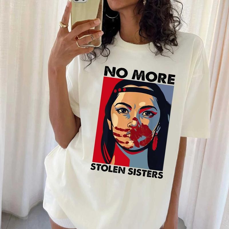 No More Stolen Sisters I Red My Murdered Missing - Adult & Kids T-Shirts, Sweatshirts & Hoodies apparel design preview 1
