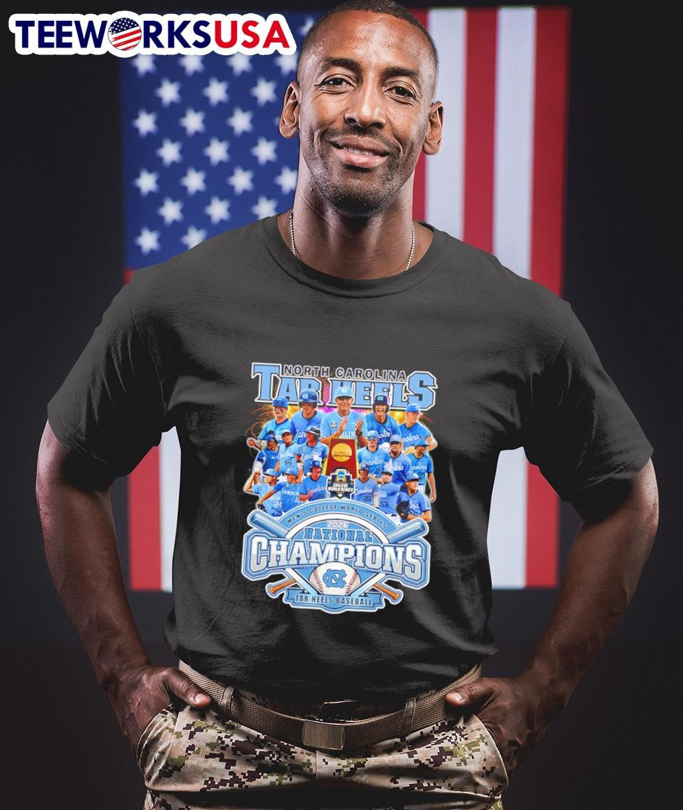 North Carolina Tar Heels 2026 National Champions - Adult & Kids T-Shirts, Sweatshirts & Hoodies apparel design preview 1