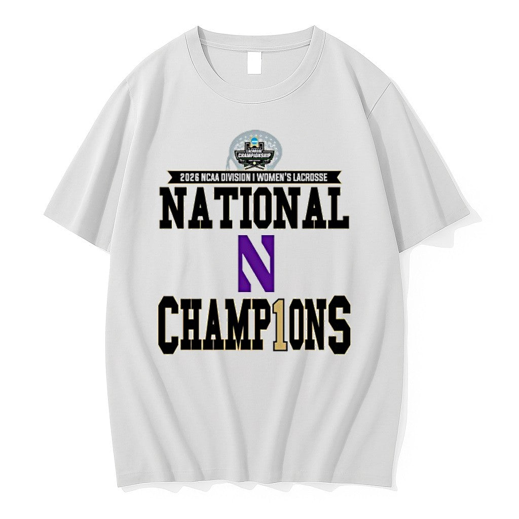 Northwestern Wildcats 2026 Ncaa Division I Womens - Adult & Kids T-Shirts, Sweatshirts & Hoodies apparel design preview 1