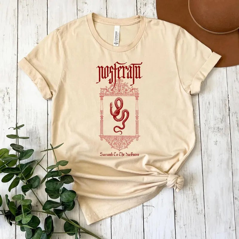 Nosferatu Inspired Gothic Occult Vampire - Adult & Kids T-Shirts, Sweatshirts & Hoodies apparel design preview 1