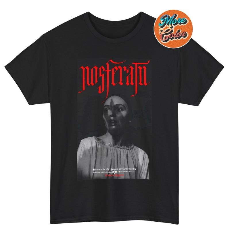 Nosferatu Movie Dracula Horror Vampire Gothic Silent - Adult & Kids T-Shirts, Sweatshirts & Hoodies apparel design preview 1