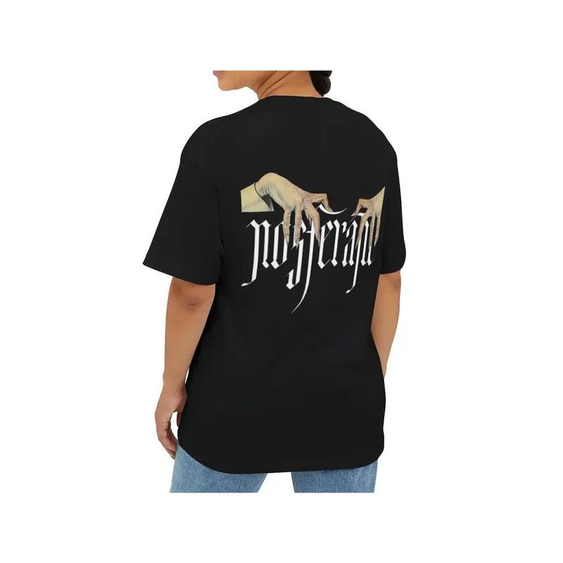Nosferatu Boxy Vampire Gothic Horror Top Dark - Adult & Kids T-Shirts, Sweatshirts & Hoodies apparel design preview 1