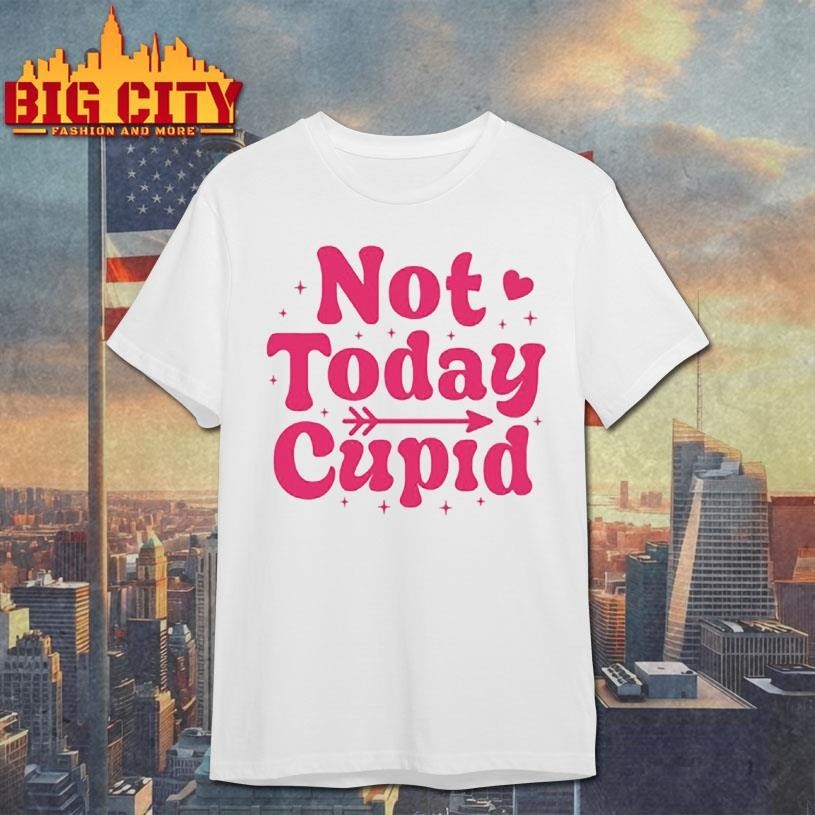 Not today cupid - Adult & Kids T-Shirts, Sweatshirts & Hoodies apparel design preview 1