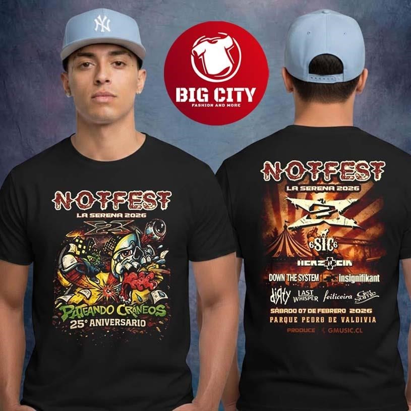Notfest Merch LA Serena 2026 Exclusive Two Sided - Adult & Kids T-Shirts, Sweatshirts & Hoodies apparel design preview 1
