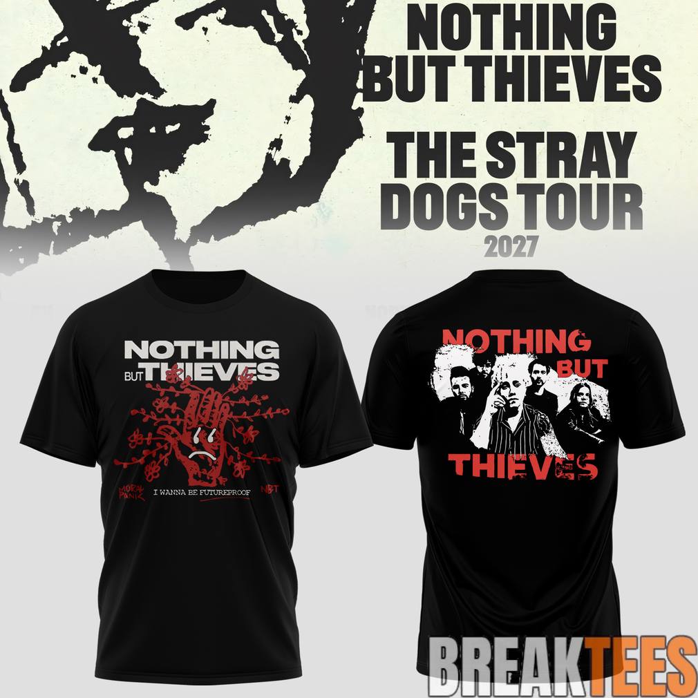 Nothing but Thieves Stray Dogs Broken Frequency Tour - Adult & Kids T-Shirts, Sweatshirts & Hoodies apparel design preview 1