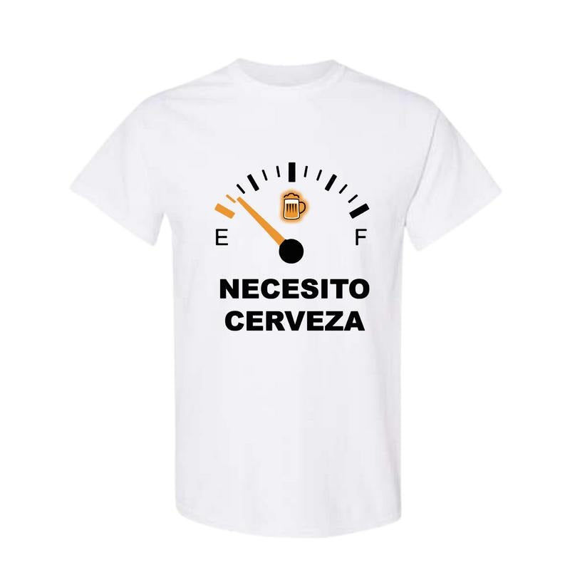 Novelty Mexican Beer Necesito Cerveza Cool Funny - Adult & Kids T-Shirts, Sweatshirts & Hoodies apparel design preview 1