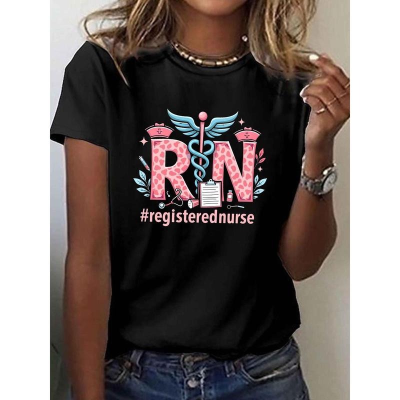 [Nurse Green Lightweight Registered (RN) Short Sleeve - Adult & Kids T-Shirts, Sweatshirts & Hoodies apparel design preview 1