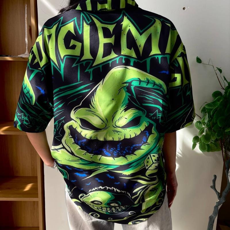 O0.Gie B0gie Hawaii Nightmare Before Portrait Jack - Adult & Kids T-Shirts, Sweatshirts & Hoodies apparel design preview 1