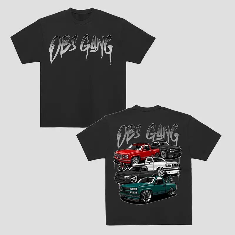 OBS Gang Cotton Old School Truck Him Classic OBSTruck - Adult & Kids T-Shirts, Sweatshirts & Hoodies apparel design preview 1