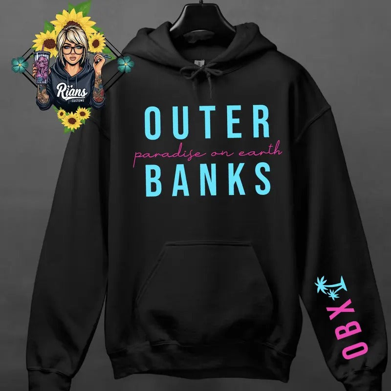 OBX Paradise Earth Sized Comfortable Cozy - Adult & Kids T-Shirts, Sweatshirts & Hoodies apparel design preview 1