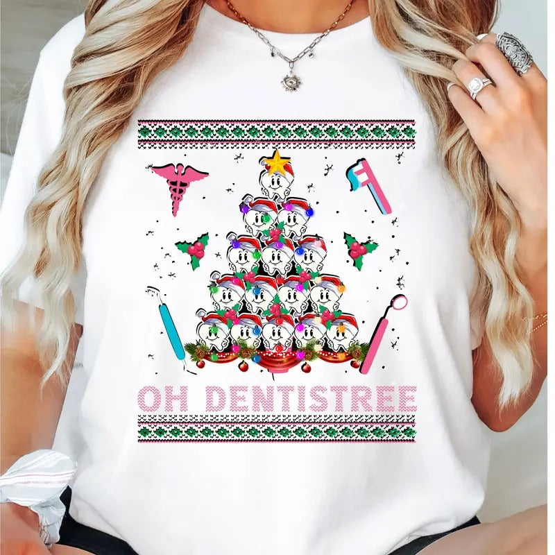 OH Dentistree Tooth Dental Assistant Dentist Student - Adult & Kids T-Shirts, Sweatshirts & Hoodies apparel design preview 1