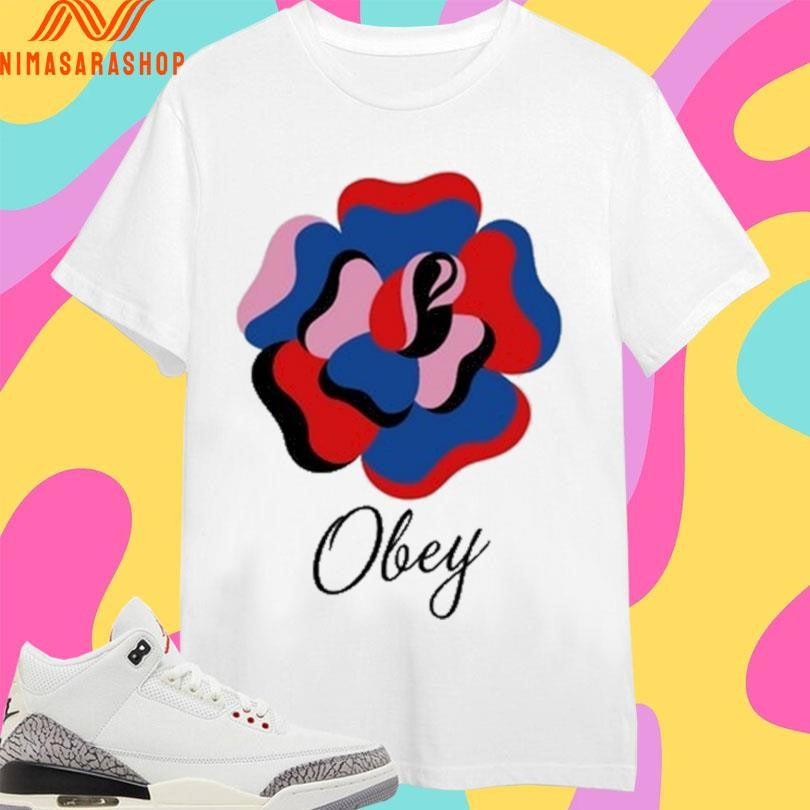 Obey Paper Rose - Adult & Kids T-Shirts, Sweatshirts & Hoodies apparel design preview 1