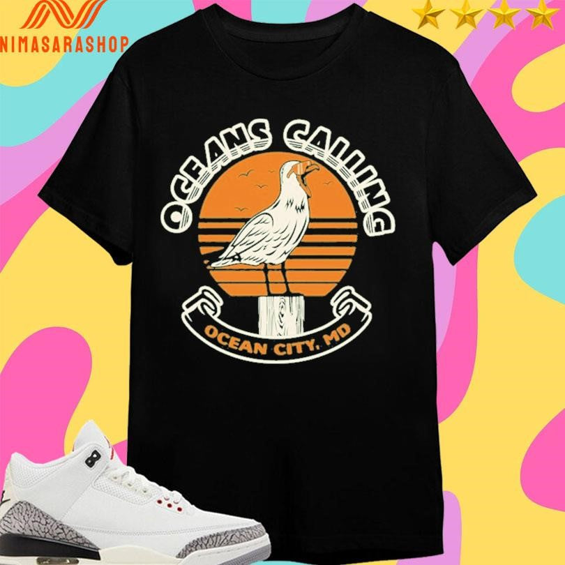 Oceans Calling Ocean City Md 2026 - Adult & Kids T-Shirts, Sweatshirts & Hoodies apparel design preview 1