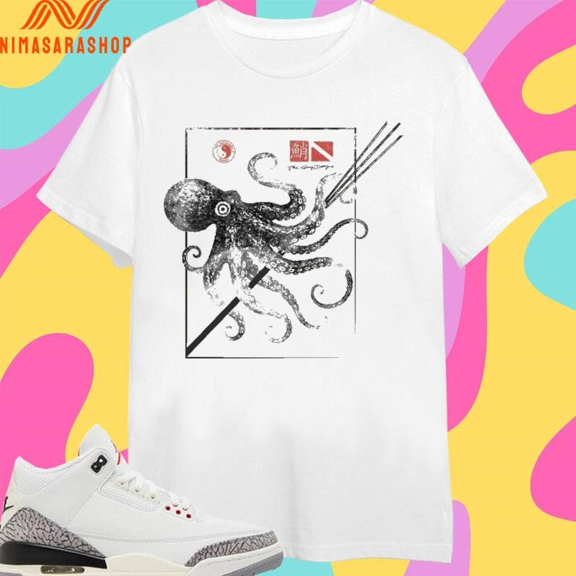Octopus Tako Print - Adult & Kids T-Shirts, Sweatshirts & Hoodies apparel design preview 1