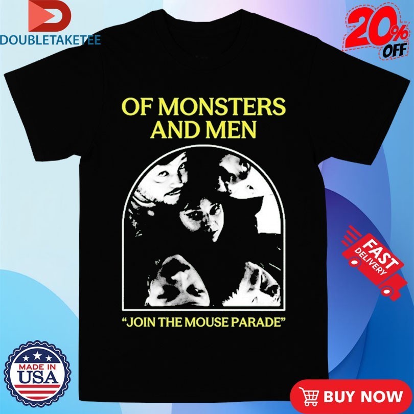 Of Monsters And Men Join The Mouse Parade - Adult & Kids T-Shirts, Sweatshirts & Hoodies apparel design preview 1