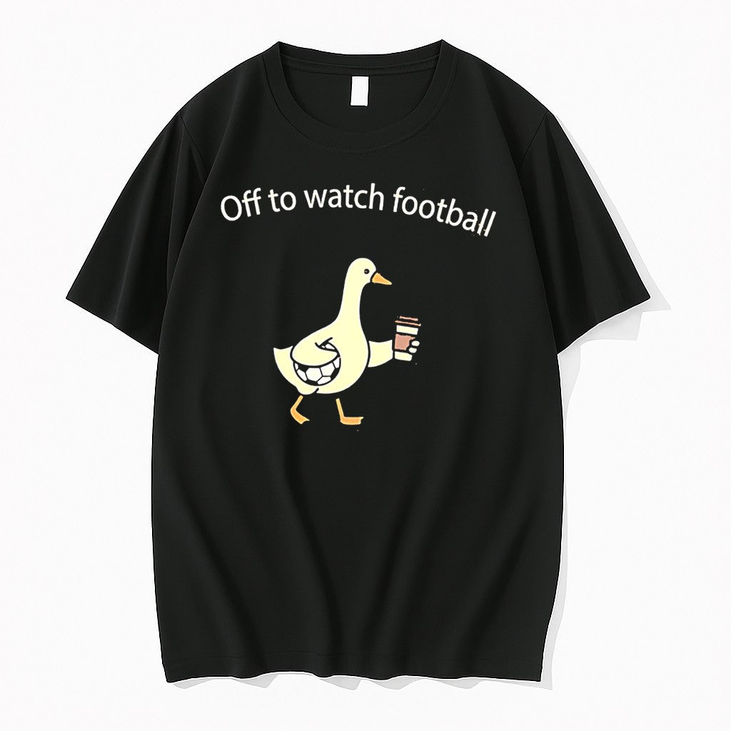 Off To Watch Football Silly Goose Sweater Jpg - Adult & Kids T-Shirts, Sweatshirts & Hoodies apparel design preview 1