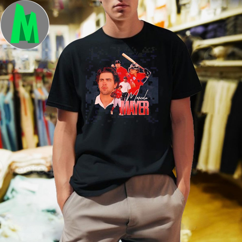 2025 Boston Red Sox Marcelo Mayer Autograph Fan MLB - Adult & Kids T-Shirts, Sweatshirts & Hoodies apparel design preview 1